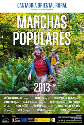 Marchas populares 2013 por Asón-Agüera (Cantabria)